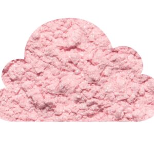 Petite 'n Pretty Cloud Fluff, Shimmer Body Puff - Body Makeup for Kids, Tweens, Teens - Lightly Scented Body Shimmer, Pink Body Glitter