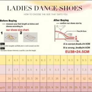 Goettin open toe dance boots sexy black microfiber net 8.5cm high heel dance shoes women (7.5)