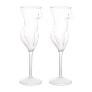 novelty champagne goblet wine glasses female body glasses for home restaurant bar party decoration