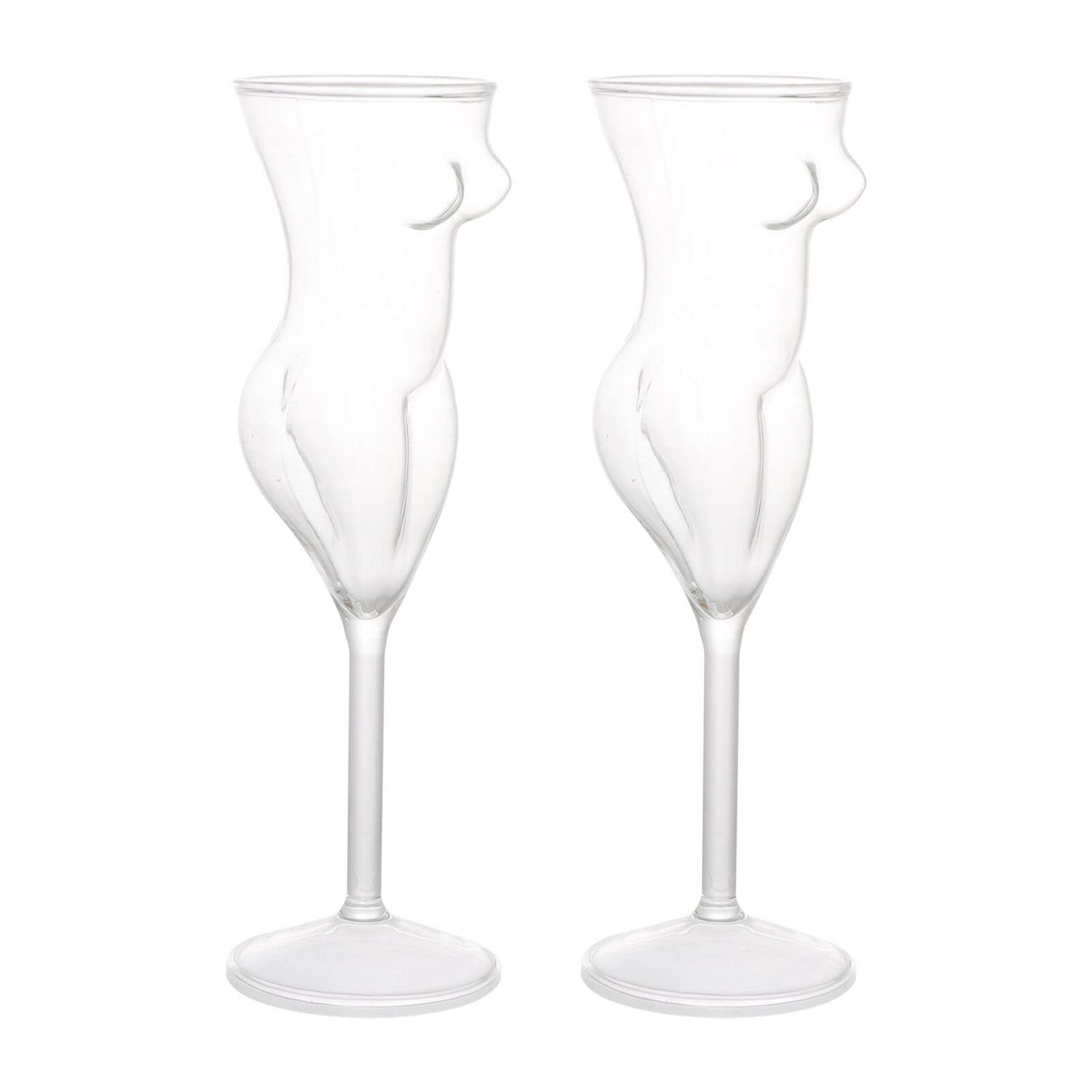 Novelty Champagne Goblet Wine Glasses Female Body Glasses for Home Restaurant Bar Party Decoration