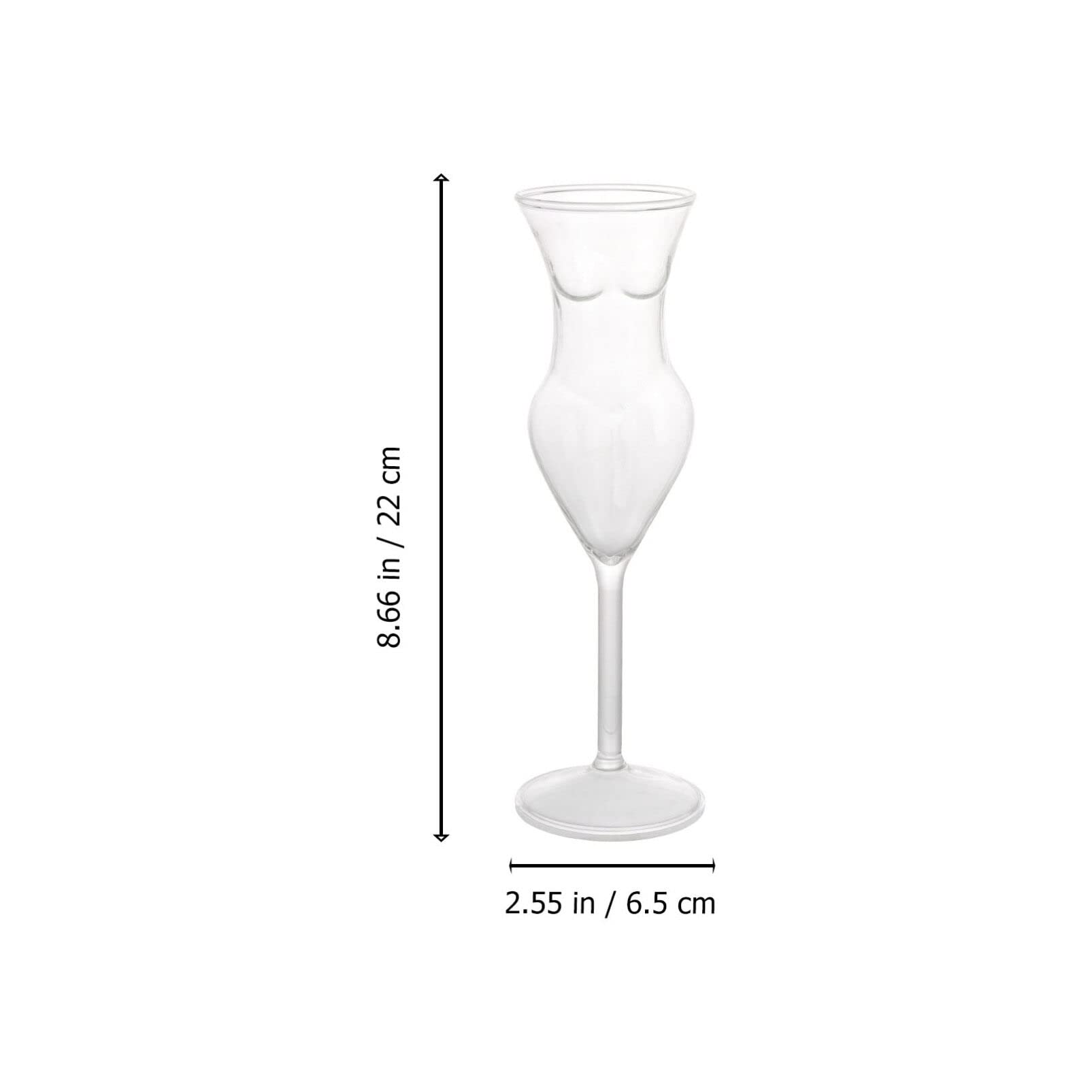 Novelty Champagne Goblet Wine Glasses Female Body Glasses for Home Restaurant Bar Party Decoration