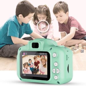 narfire children's camera hd mini cartoon shooting toys can take pictures cute digital camera gift with 16g memory