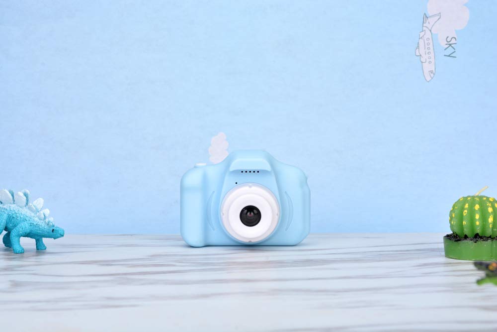 NARFIRE Children's Camera HD Mini Cartoon Shooting Toys Can Take Pictures Cute Digital Camera Gift with 16G Memory