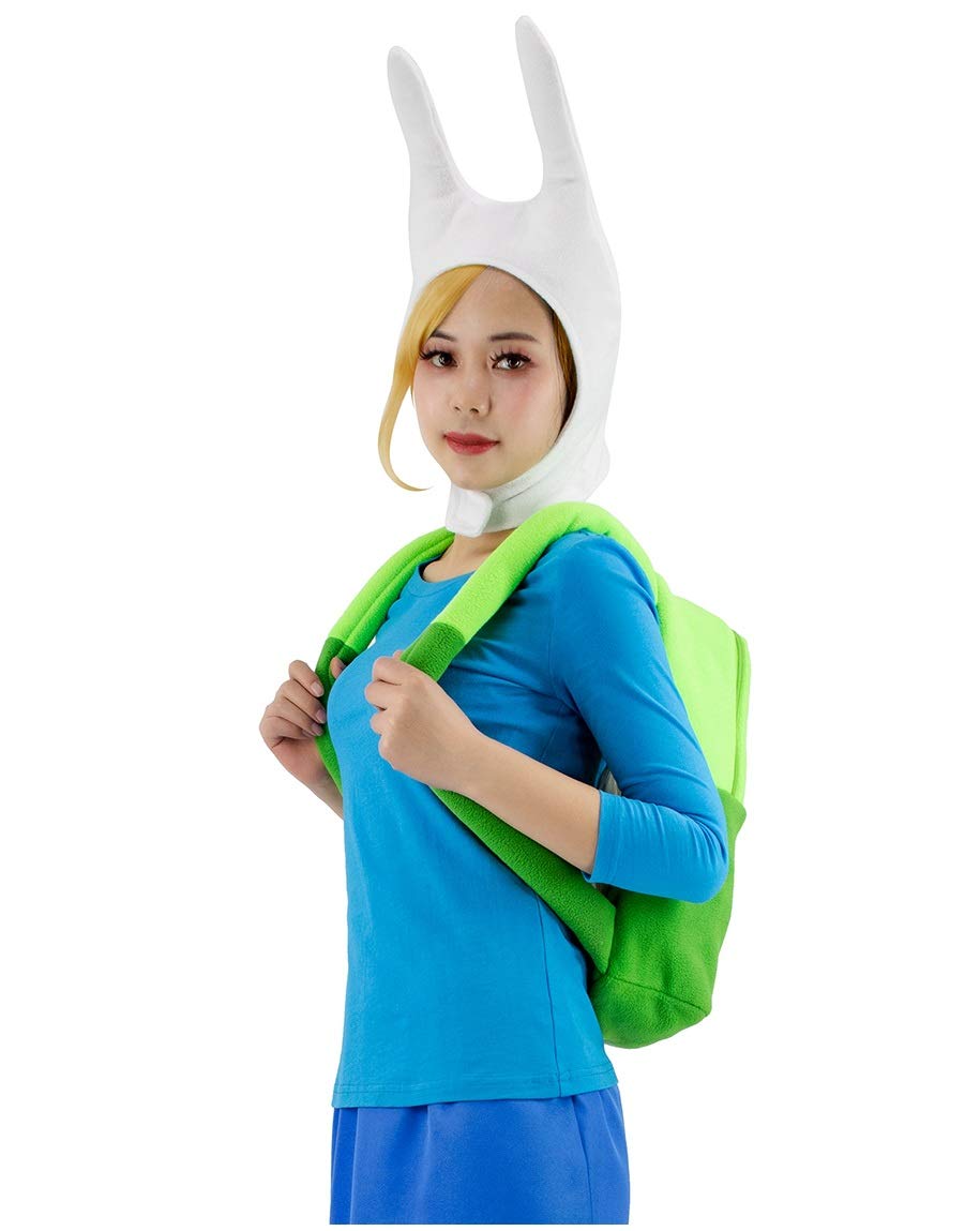 DAZCOS Green Bag Cosplay Anime Backpack Prop for Halloween Costume (Green)