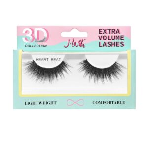 j-lash 3d collection extra volume lashes (heart beat)