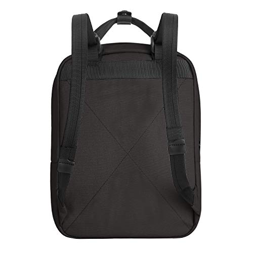 Travelon Origin-Sustainable-Anti-Theft-Small Backpack, Black, One Size