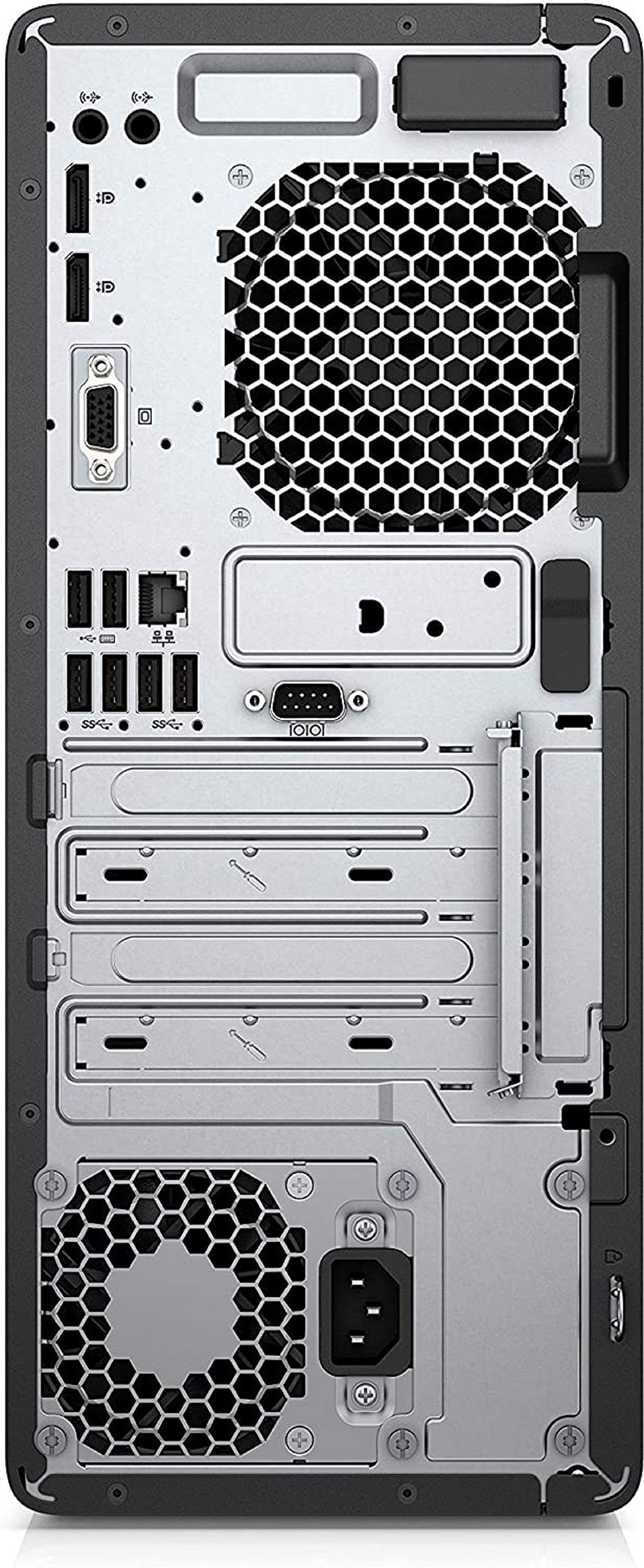 HP 800G3 Desktop Tower Computer, Intel Core i5 Quad Core, 16GB RAM, 500GB Solid State Drive, DVD, Wi-Fi, Windows 10 Pro, Wireless Keyboard, 1080p Webcam, New 23.6 Monitor (Renewed)