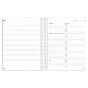 tul® - calendar refill - discbound undated daily refill pages current year - 8-1/2" x 11" - pk of 50