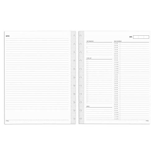 TUL® - Calendar Refill - Discbound Undated Daily Refill Pages Current year - 8-1/2" x 11" - PK of 50