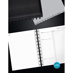 TUL® - Calendar Refill - Discbound Undated Daily Refill Pages Current year - 8-1/2" x 11" - PK of 50