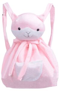 tonainy anime cosplay pink bag nanami chiaki cat plush backpack 40 cm