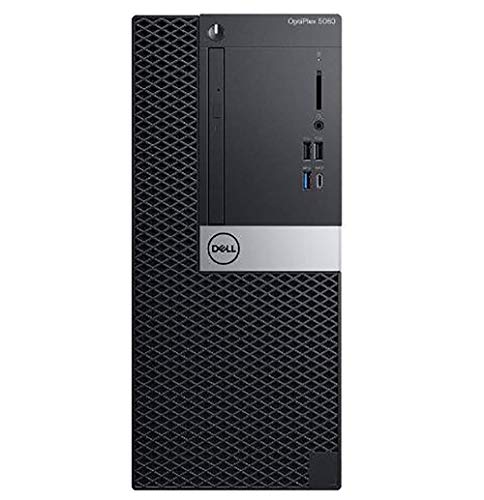Dell OptiPlex 5060 Tower Desktop Business Computer with Intel Core i5-8500 3.0GHz 6-core CPU, 8GB RAM, 256GB SSD, Windows 10 Professional (Renewed)