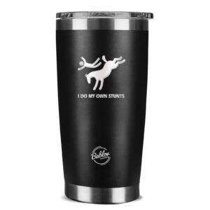 horse gifts for women -funny gifts for horse lovers unique wine glass for her,girls, mom, aunt,coworkers,friends novelty coffee tumbler cup 20oz black i do