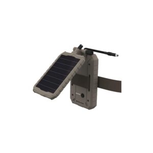 stealth cam durable sol-pak 3x solar battery pack | 12v solar power panel, 3000 mah rechargeable battery & 10ft insulated cable | compatible with all wireless/cellular trail cameras