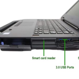 Dell Latitude 5414 Rugged FHD Laptop PC, Intel Core i7 2.6GHz Processor, 16 GB DDR4 Ram, 256GB M.2 SSD, Wi-Fi | Bluetooth, Webcam, HDMI, VGA Connector, USB 3.0, Windows 10 Pro (Renewed)