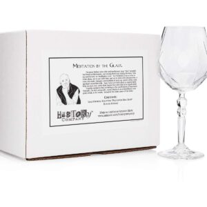 HISTORY COMPANY Luigi Veronelli “Crafted in Italy” Meditation Wine Glass (Gift Box Exclusive)
