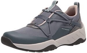 rockport women's xcs spruce peak slip on walking shoe, blue water resistant, 8.5