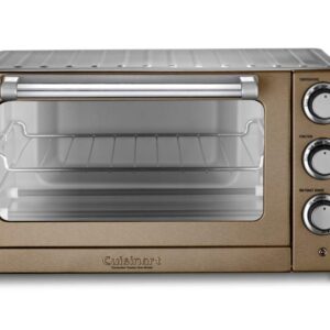 Cuisinart TOB-60N1CS Convection Toaster Oven Broiler, 19.1"(L) x 15.5"(W) x 9.8"(H), Copper Stainless Steel (Renewed)