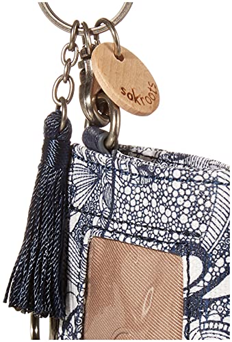 Sakroots ID Lanyard, Navy Spirit Desert