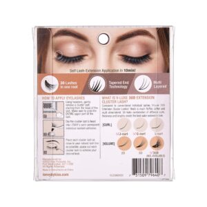 V Luxe by I-ENVY 30D Cluster Extension Medium (3 PACK, VLEI06)