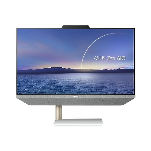 ASUS Zen AiO 24, 23.8” FHD Touchscreen Display, AMD Ryzen 5 5500U Processor, 8GB DDR4 RAM, 512GB SSD, Windows 10 Home, Kensington Lock, Wireless Keyboard and-Mouse Included, M5401WUA-DS503T