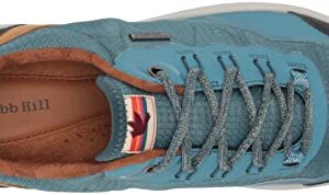 Cobb Hill Women's Skylar Mesh Lace Walking Shoe, Teal Waterproof, 7