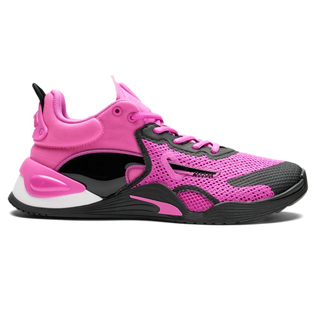 PUMA Women's Fuse X Barbells for Boobs WN's Cross Trainer, Luminous Pink Black, 7