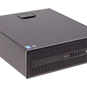 HP 800 G2 SFF Computer Desktop PC, Intel Core i5-6500 3.2GHz Processor, 32GB Ram, 1TB SSD, Wireless Keyboard & Mouse, WiFi | Bluetooth, New HP 23.8 LCD Monitor, Windows 10 Pro (Renewed)