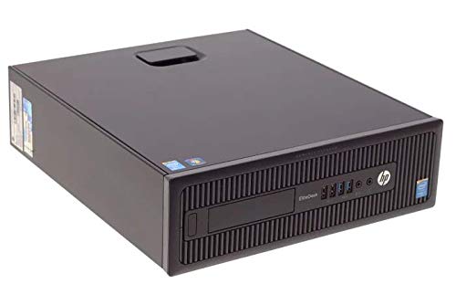 HP 800 G2 SFF Computer Desktop PC, Intel Core i5-6500 3.2GHz Processor, 32GB Ram, 1TB SSD, Wireless Keyboard & Mouse, WiFi | Bluetooth, New HP 23.8 LCD Monitor, Windows 10 Pro (Renewed)