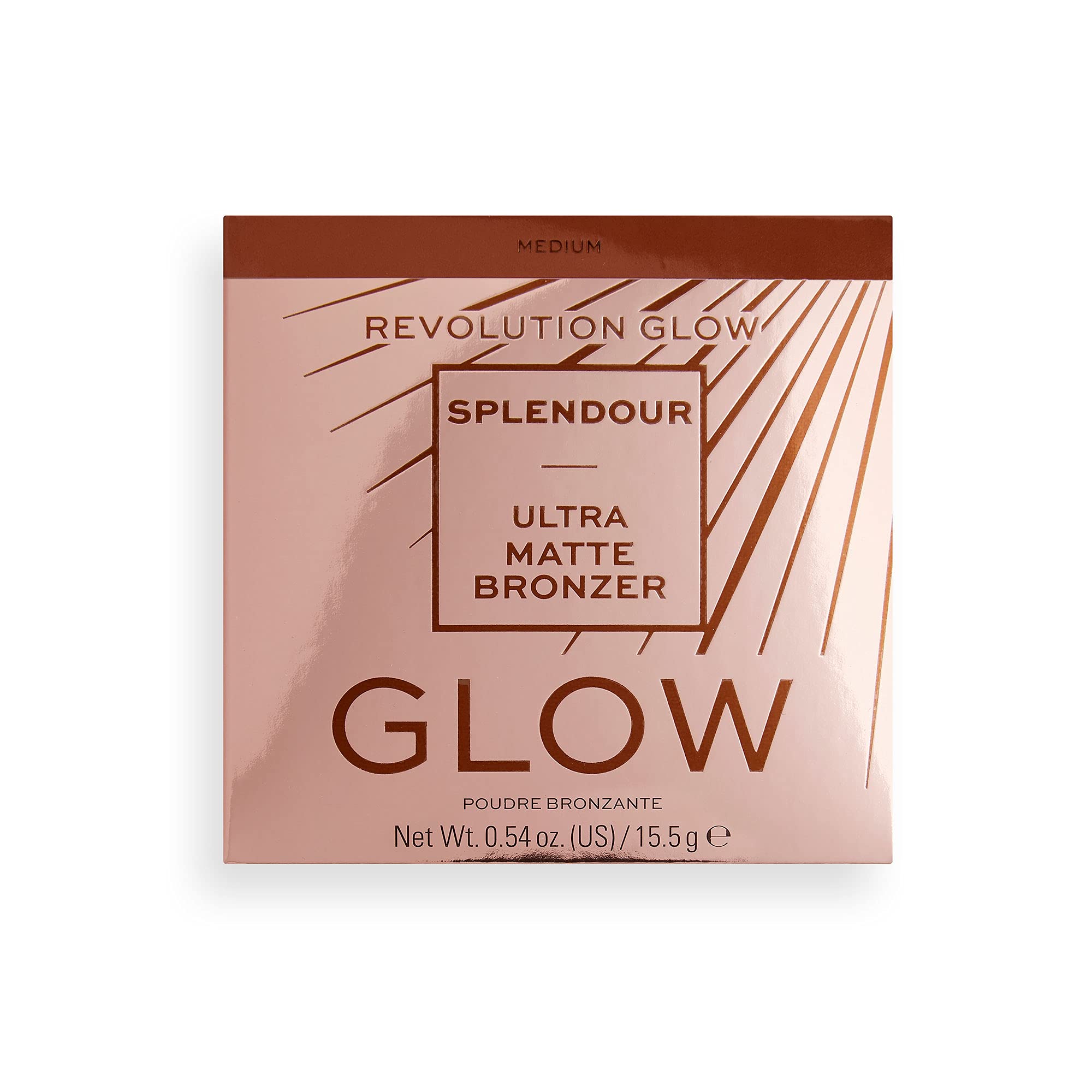 Revolution Splendor Matte Bronzer Powder, Contour Makeup For Bronzing, Vegan & Cruelty-Free, Medium