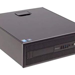 HP 800 G2 SFF Computer Desktop PC, Intel Core i5-6500 3.2GHz Processor, 16GB Ram, 512GB M.2 SSD, Wireless Keyboard & Mouse, WiFi | Bluetooth, HP Dual 23.8 LCD Monitor, Windows 10 Pro (Renewed)