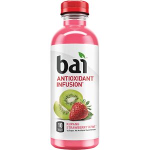 Bai Kupang Strawberry Kiwi, Antioxidant Infused Beverage, 18 fl oz bottle (Pack of 12)