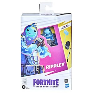 FORTNITE Hasbro Victory Royale Series Rippley Collectible Action Figure with Accessories - Ages 8 and Up, 6-inch