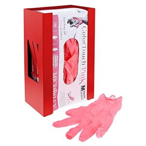 Mayouko Magnetic Glove Dispenser Holder, Red Glove Box Holder Wall Mount for Tissues, Disposal Gloves, Wipes, Tool Cart Accessory, 8LBS