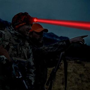 PROFORUS Hunting Headlamp Red Light Rechargeable, 1000 Lumens Red LED Head Light Zoomable Red Light Headlamp Waterproof 3 Modes for Coon Hog Coyote Varmint Hunting, Astronomy, Stargazing