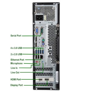Lenovo M93P SFF Computer Desktop PC, Intel Core i7 3.4GHz, 16GB Ram, 256GB M.2 SSD, 2TB HDD, Keyboard & Mouse, WiFi | Bluetooth, Nvidia GeForce GT 1030 2GB DDR5, Win 10 Pro (Renewed)