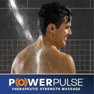 Waterpik 7-Mode PowerPulse Massage Hand Held Brushed Nickel Shower Head with EasySelect. VOT-669E?