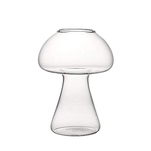 Mushroom Design Cocktail Glass 380ml Wine Water Cocktails Lemonade Juice Glass Bartender Special Beer Wine Glasses Goblet Cooler Cup