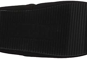 PUMA Men's Tuff Moccasin Slipper, Black Whit, 9