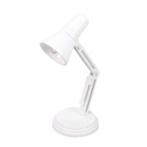 meideli desk light led table lamp foldable eye protection simple plastic home bedroom dormitory desk lamp for students white