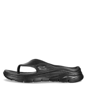 skechers women's, gowalk arch fit - astound sandal black 10 m