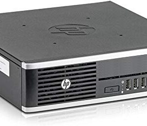 HP 8200 USFF Computer Desktop PC, Intel Core i5 3.1GHz Processor, 8GB Ram, 120GB Solid Drive, WiFi | Bluetooth, 1080p Webcam, Wireless Keyboard & Mouse, 19 Inch Monitor, Windows 10 (Renewed)