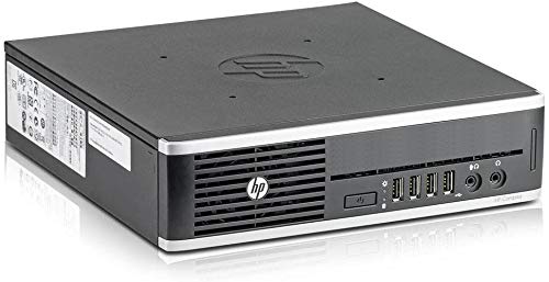 HP 8200 USFF Computer Desktop PC, Intel Core i5 3.1GHz Processor, 8GB Ram, 120GB Solid Drive, WiFi | Bluetooth, 1080p Webcam, Wireless Keyboard & Mouse, 19 Inch Monitor, Windows 10 (Renewed)