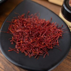 CWE Pure Organic Kashmir Saffron threads/Kesar 1g | From the finest farmlands of Pampore, J&K, India | Tested and certified as Grade A