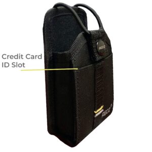 Agoz Carrying Case For Motorola T460, Motorola SL300,SL7550E SL7550,SL7580 SL7580E,SL7590 SL7590E T100 T200 T600 T800 Two Way Radio Walkie Talkie Holster Pouch,Metal Clip,Belt Loops,Card Holder (Snap)