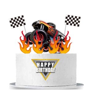 monster truck car cake topper birthday party supplies