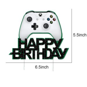 Watercolor Video Game Cake Topper for Birthday