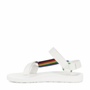 teva women's original universal sandal, pride rainbow, 11