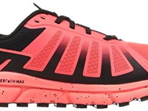 inov-8 Women's Terraultra G 270 Trail Running Shoes - Zero Drop for Long Distance Ultra Marathon Running - Coral/Black - 10.5