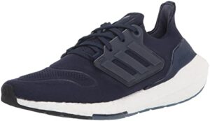 adidas women's ultraboost 22 running shoe, collegiate navy/collegiate navy/black, 8